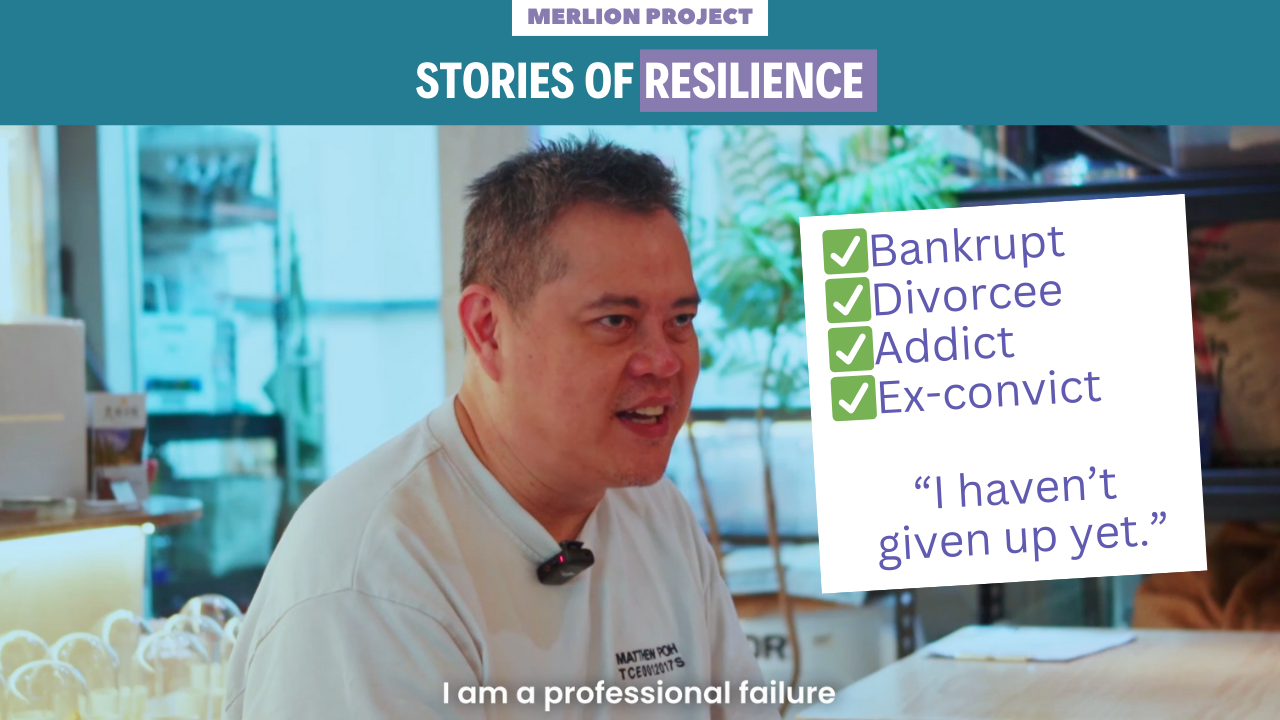 Matthew Poh says I am a professional failure